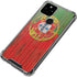 Portuguese Flag Dark Wood Google Pixel 4a 5G Clear Case